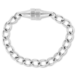 Shots Steel Mini Magnetic Nipple Pincher Chain Clamp BDSM Fetish Play