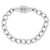 Shots Steel Mini Magnetic Nipple Pincher Chain Clamp BDSM Fetish Play