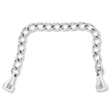 Shots Steel Mini Magnetic Nipple Pincher Chain Clamp BDSM Fetish Play
