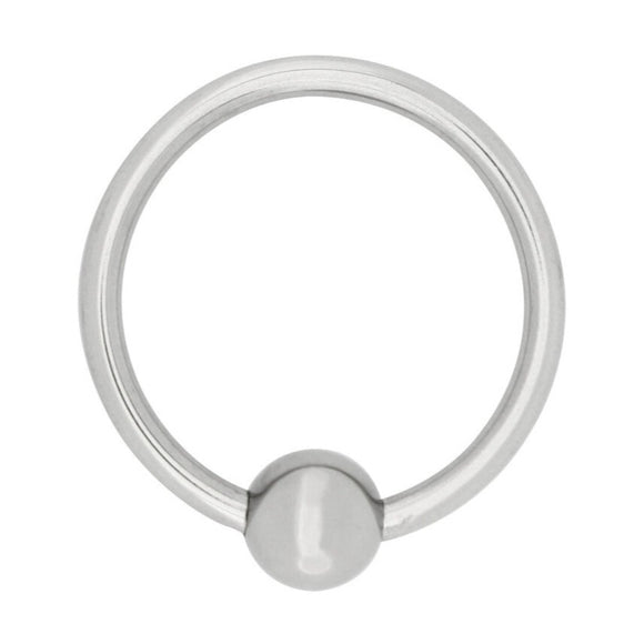 Acorn Stainless Steel Penis Ring 30mm Cock Glans Bondage Metal Erection Enhancer