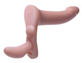 Strap U Plena II Double Penetration Strap On Dildo Adjustable Harness Pegging