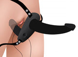 Strap U Power Pegger Vibrating Double Pleasure Dildo Harness Sex Toy