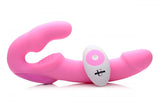 Strap U Urge Remote Control Vibrating Strapless Strap On Dildo Couples Sex Toy