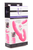 Strap U Urge Remote Control Vibrating Strapless Strap On Dildo Couples Sex Toy