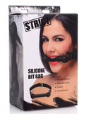 STRICT Silicone Bit Mouth Gag Bondage Restraint BDSM Dribble Pony Play Fetish