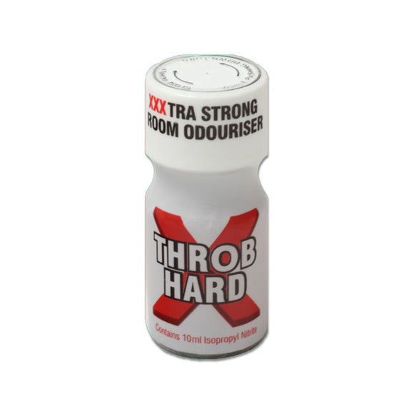 Throb Hard Room Odouriser XXX Extra Strong Poppers Anal Sex 10ml