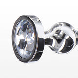 ToyJoy Diamond Star Anal Beads Silver Jewel Gem Butt Plug Small Size Backdoor Bling Sex Toy