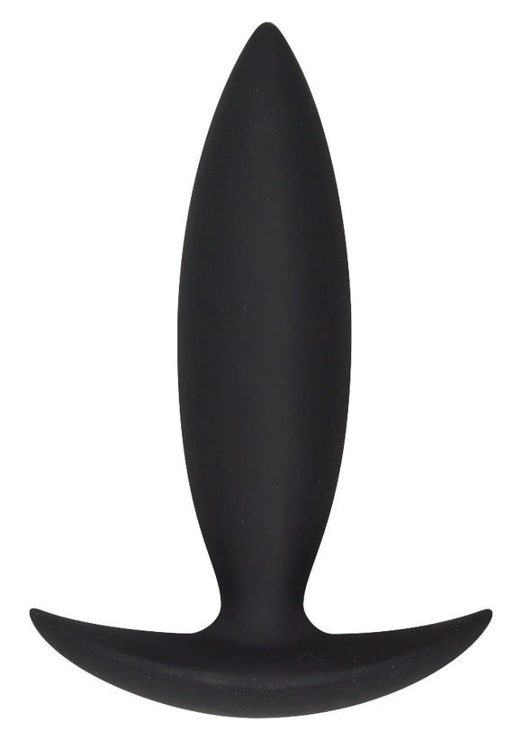 ToyJoy Bubble Butt Player Starter Plug Black Silicone Beginners Anal Play Sex Toy