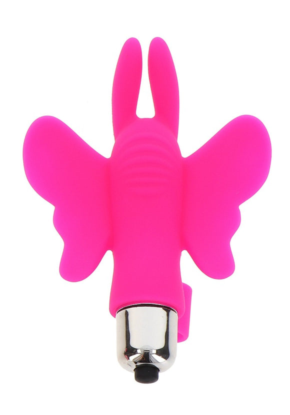 ToyJoy Butterfly Pleaser Finger Vibe Pink Bullet Clitoral Massage Fun Masturbation Vibrator Sex Toy