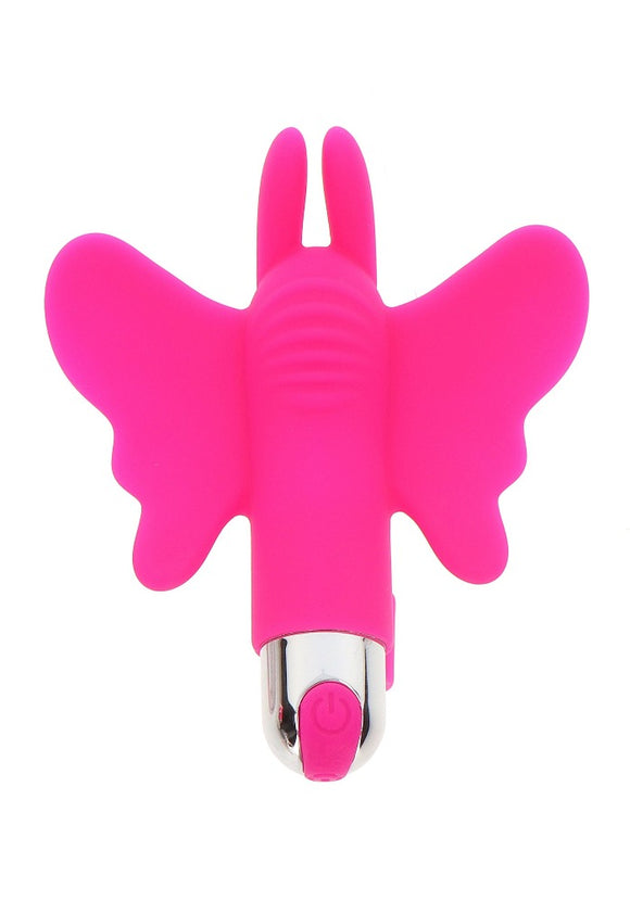 ToyJoy Butterfly Pleaser Finger Vibe USB Rechargeable Clitoral Massage Masturbation Vibrator Sex Toy