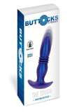 ToyJoy Buttocks The Tough Thrusting Butt Plug Remote Control Anal Vibrator USB Sex Toy