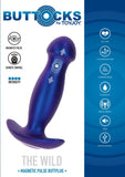 ToyJoy Buttocks The Wild Magnetic Pulse Butt Plug Remote Control Anal Vibrator USB Sex Toy