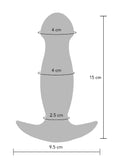ToyJoy Buttocks The Wild Magnetic Pulse Butt Plug Remote Control Anal Vibrator USB Sex Toy