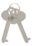 ToyJoy Furry Fun Hand Cuffs White Plush Heavy Duty Metal Safe Wrist Bondage Sex Play