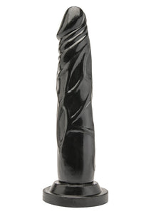 ToyJoy Get Real 7 Inch Dong Realistic Black Penis Dildo Suction Cup Cock Sex Toy