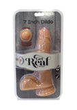 Get Real 7" Dual Density Dildo Realistic Natural Penis Sex Toy Joy