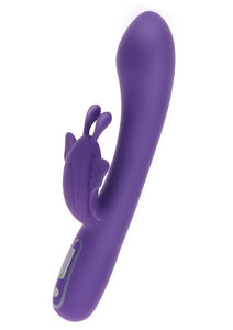 ToyJoy Love Rabbit Fabulous Butterfly Vibrator Purple Silent Power Bunny USB Sex Toy