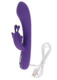 ToyJoy Love Rabbit Fabulous Butterfly Vibrator Purple Silent Power Bunny USB Sex Toy