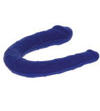 ToyJoy Realistic Mini Double Dong Blue Penetration Small U-Shape Dildo Anal Starter Toy