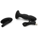 ToyJoy SeXentials Jubilation Vibrating Butt Plug Remote Control USB Anal Sex Toy