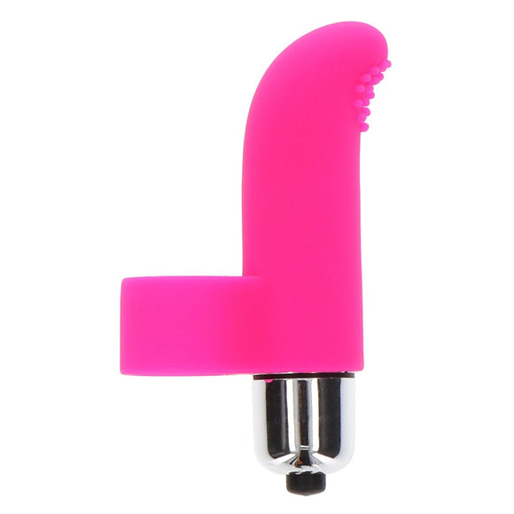 ToyJoy Tickle Pleaser Finger Vibe Pink Bullet Clitoral Massage Foreplay Masturbation Vibrator Female Sex Toy