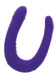 ToyJoy Vogue Mini Double Dong Purple Penetration Small U-Shape Dildo Anal Starter Toy