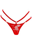 ToyJoy Divine Panty Pleaser Vibe Sexy Red Lace Heart Remote Control Vibrator Set