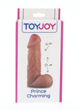 Toy Joy Prince Charming 6 Inch Dildo Realistic Thick Shaft Rubber Life Like Cock Sex Toy