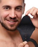 Trinity Vibes Pleasure Stroke Vibrating Penis Sleeve Buzz Masturbator USB Sex Toy