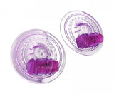 Trinity Vibes Razzles Vibrating Nipple Stimulation Pads Purple Pasties Breast Arousal Vibes