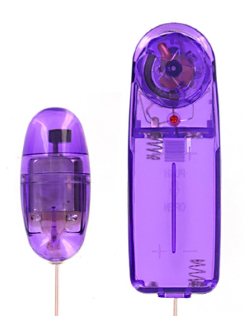 Trinity Super Charged Vibrating Purple Egg Bullet Multi Speed Mini Vibe Buzz Toy