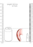 Twitch Innovation Hands Free Clit Suction Vibrator Tongue Orgasm Rose Gold Fun Oral Sex Toy