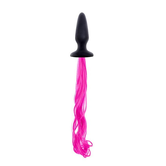 Unicorn Pink Pony Tail Butt Plug Cute Fantasy Role Play Anal Sex Toy