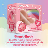 Unihorn Heart Throb Pulsating Mini Pink Unicorn Vibe Cute Vibrator Fun Sex Toy
