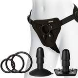 Doc Johnson Vac-U-Lock Crystal Jellies Strap-On Harness Set Dildo Sex Toy Kit