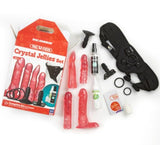 Doc Johnson Vac-U-Lock Crystal Jellies Strap-On Harness Set Dildo Sex Toy Kit