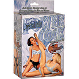 Nasstoys Crystal Jelly Power Cock Vibrating Strap-On Dildo Sex Harness