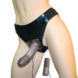 Nasstoys Crystal Jelly Power Cock Vibrating Strap-On Dildo Sex Harness