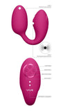 Vive Aika Vibrating Love Egg Pink Remote Control Pulse Wave Vibrator USB Sex Toy