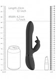 Vive Amoris Black Bunny Rabbit Vibrator 1000 Pattern Stimulating Beads Climax Sex Toy