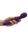 Vive Enora Purple Double Ended Wand Pulse Wave Massage Stick Vibrator USB Charge