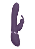 Vive Taka Automatic Inflatable Rabbit Vibrator Purple Triple Action Bunny USB Sex Toy