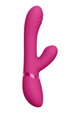 Vive Tani Finger Motion Pulse Wave Vibrator Pink G-Spot Massage Rabbit USB Sex Toy