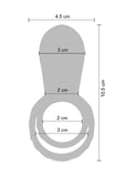 Xocoon Couples Stimulator Ring Vibrating Cock Sleeve Clitoral Massager Sex Toy