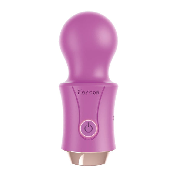 Xocoon The Traveller Wand Power Massager Fuchsia Mini Vibrator USB Discreet Sex Toy