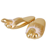 You2Toys Golden Penis House Slippers Comfortable Adult Funny Rude Novelty Joke Gift