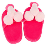 You2Toys Pink Penis House Slippers Furry Cock Comfortable Adult Funny Novelty Joke Gift