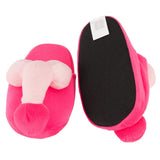 You2Toys Pink Penis House Slippers Furry Cock Comfortable Adult Funny Novelty Joke Gift