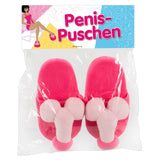 You2Toys Pink Penis House Slippers Furry Cock Comfortable Adult Funny Novelty Joke Gift