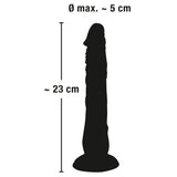 You2Toys World Of Dongs European Lover Small Realistic 7" Dildo Cock Vein Suction Base Sex Toy
